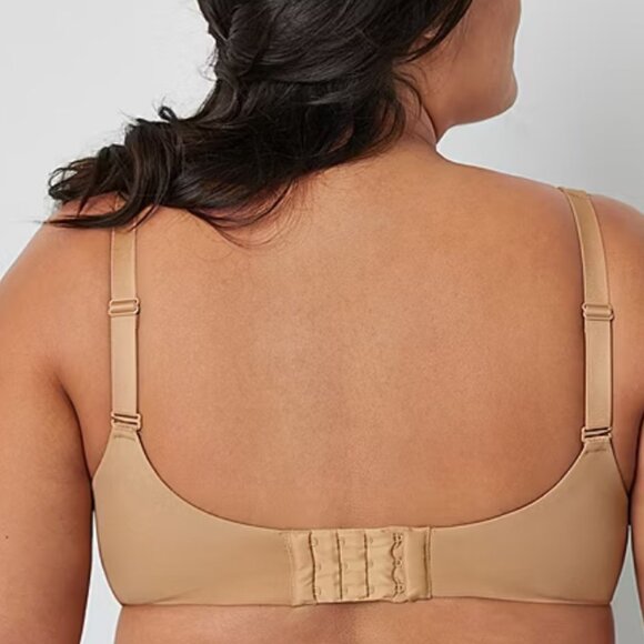 NWT Ambrielle Everyday Full Coverage Full Figure Bra in Pecan Praline Nude, 44D - Picture 2 of 10